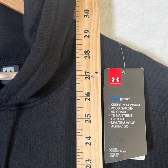 Under armour womens hustle fleece hoodie-NWT-Medium‎ - Picture 3 of 5